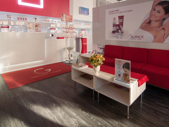 Guinot, интерьер