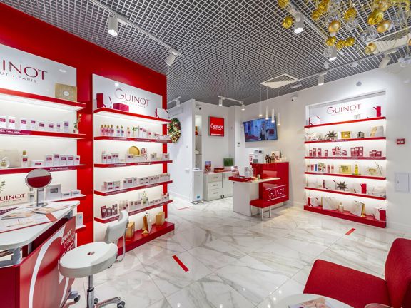 Guinot, интерьер