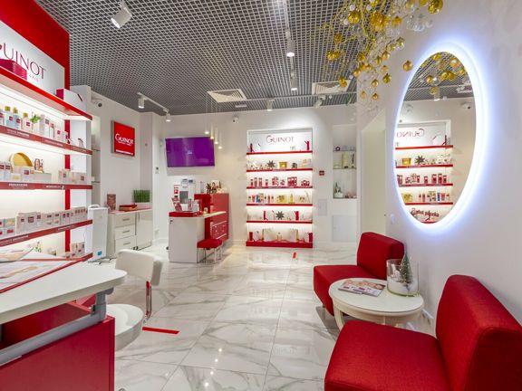 Guinot, интерьер
