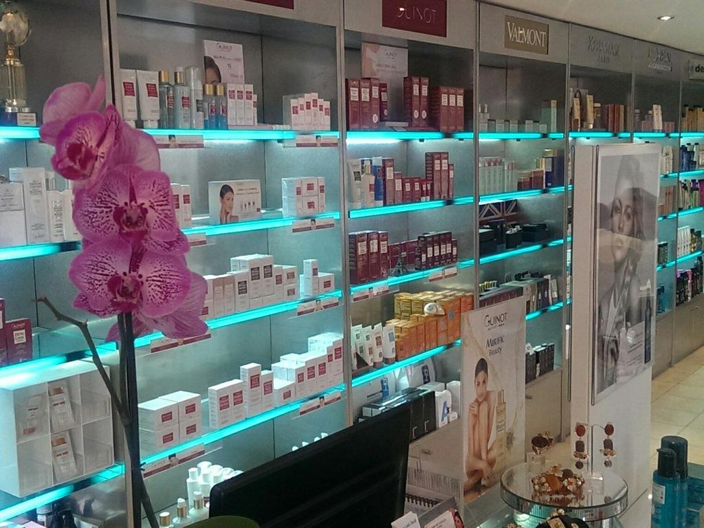 Guinot, интерьер
