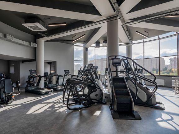 Gympro, интерьер