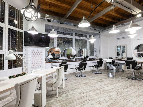 Hair code, интерьер
