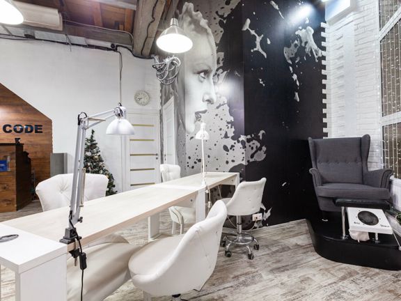 Hair code, интерьер