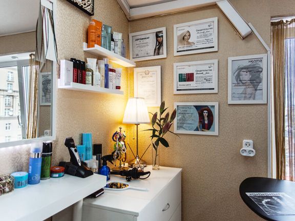 Hairshop, интерьер