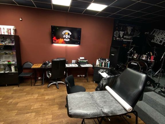 Hard Rock Tattoo, интерьер