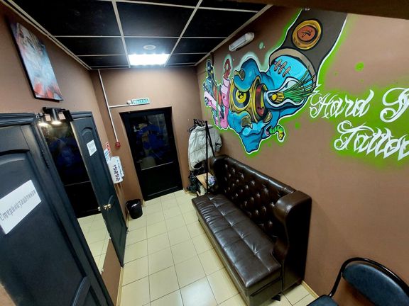 Hard Rock Tattoo, интерьер