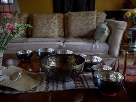 Healingbowl, интерьер