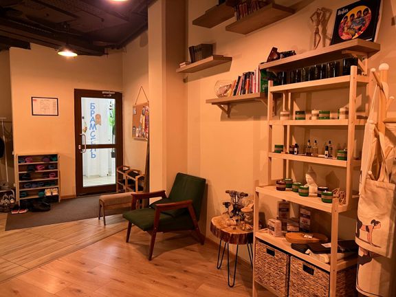 Healthy bar, интерьер