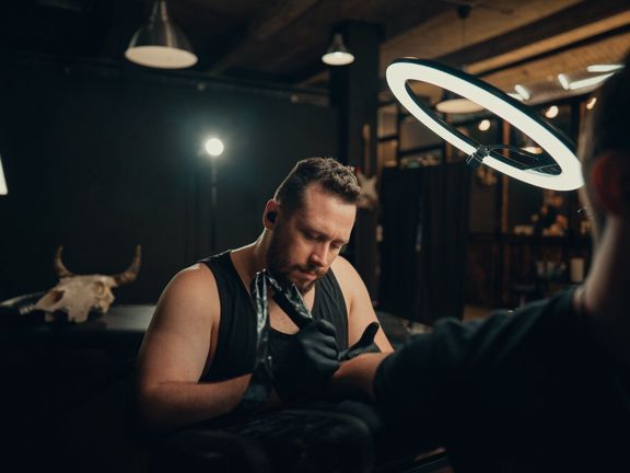 Hohloma Tattoo, интерьер
