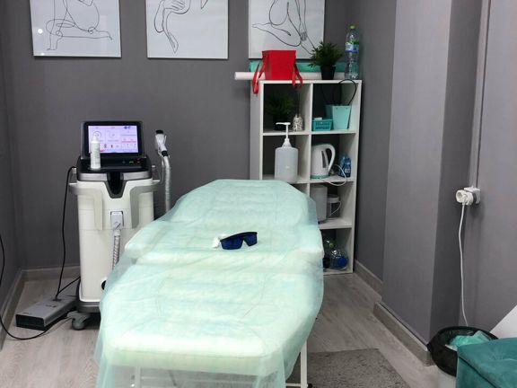 I-Laser, интерьер