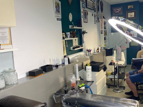 I Scream Tattoo, интерьер