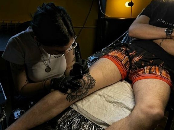 Ink Wave Tattoo, интерьер