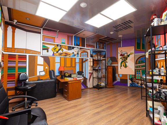 InkFactory, интерьер