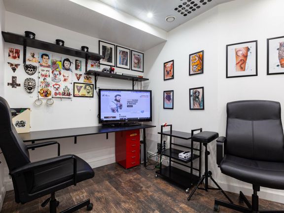 InkFactory, интерьер