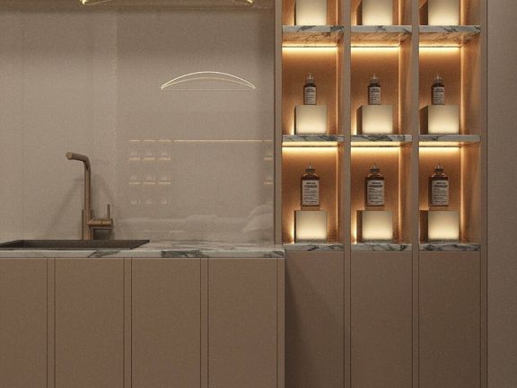 Insalon, интерьер