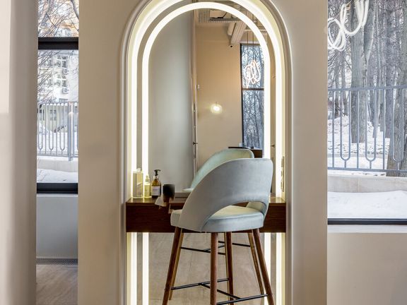 Insalon, интерьер