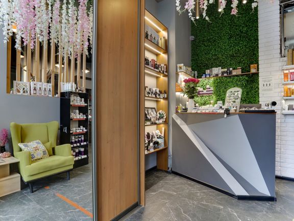 Insterica Beauty club, интерьер