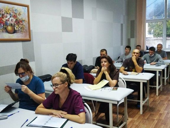 Институт профессионального массажа, интерьер