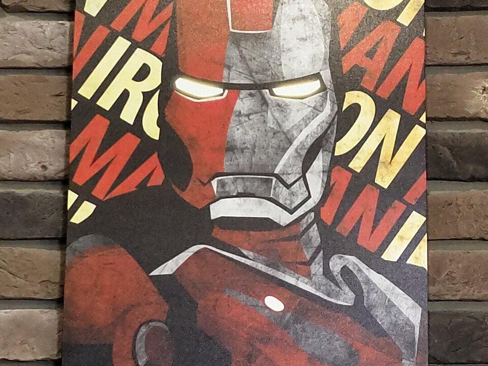 Iron M, интерьер