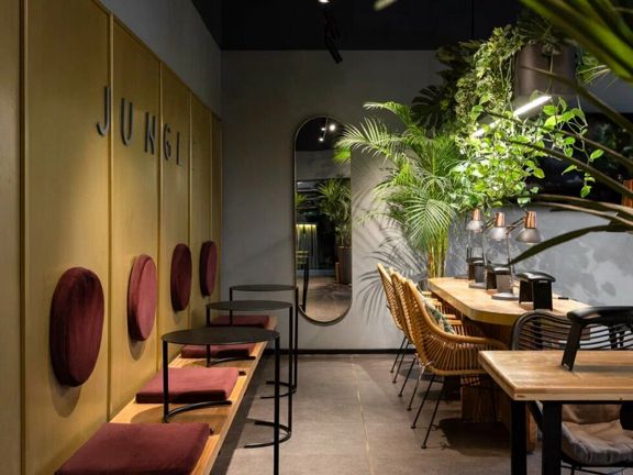 Jungle, интерьер