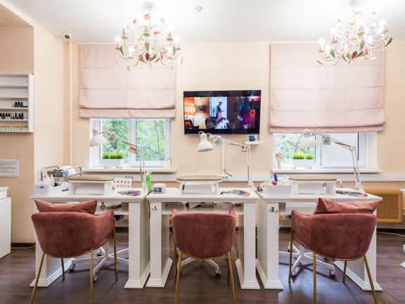 Just Nail Bar, интерьер