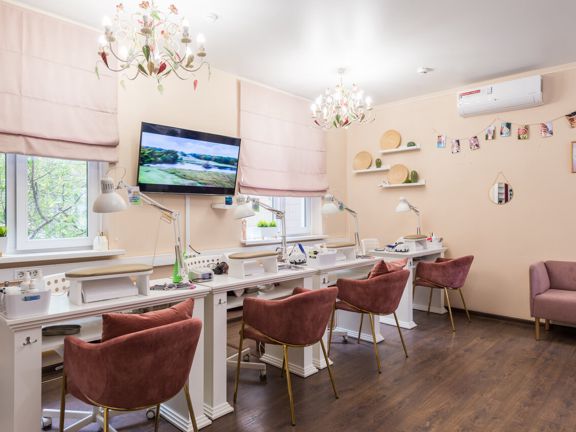 Just Nail Bar, интерьер