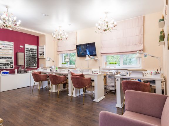 Just Nail Bar, интерьер