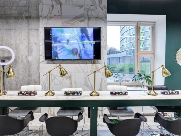 K beauty bar, интерьер