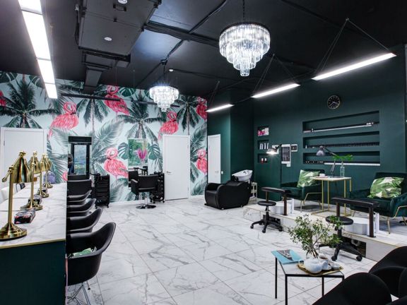 K beauty bar, интерьер