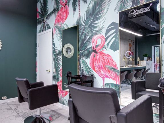 K beauty bar, интерьер