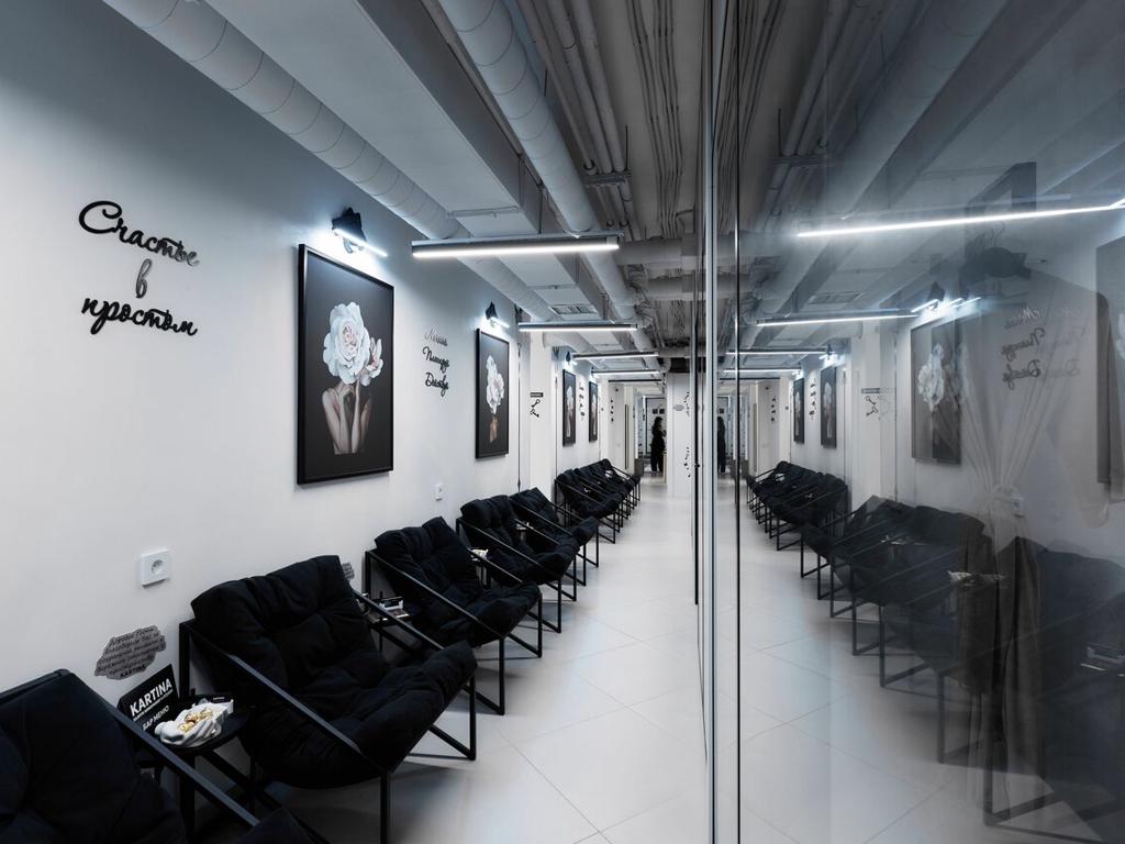 Kartina beauty coworking, интерьер