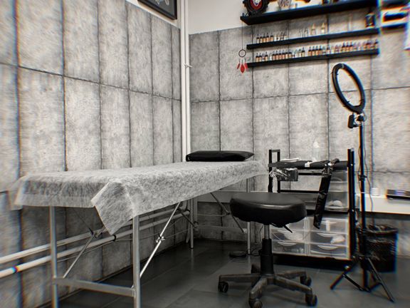 Кисти Кости, интерьер