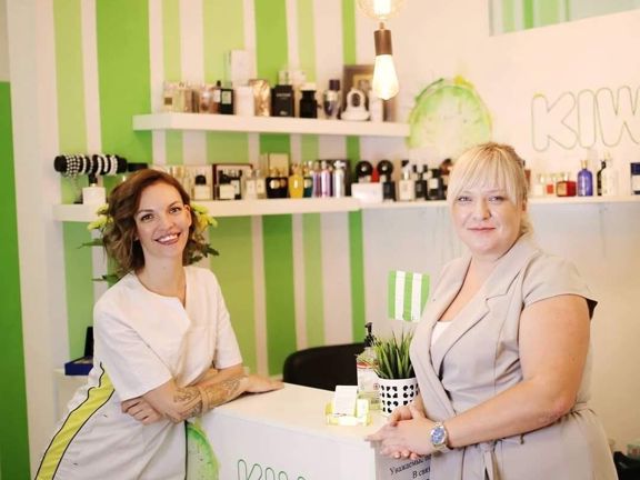 Kiwi, интерьер