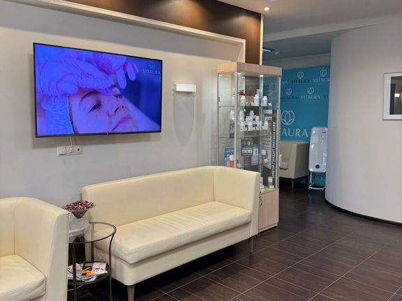 Клиника косметологии Vitaura, интерьер