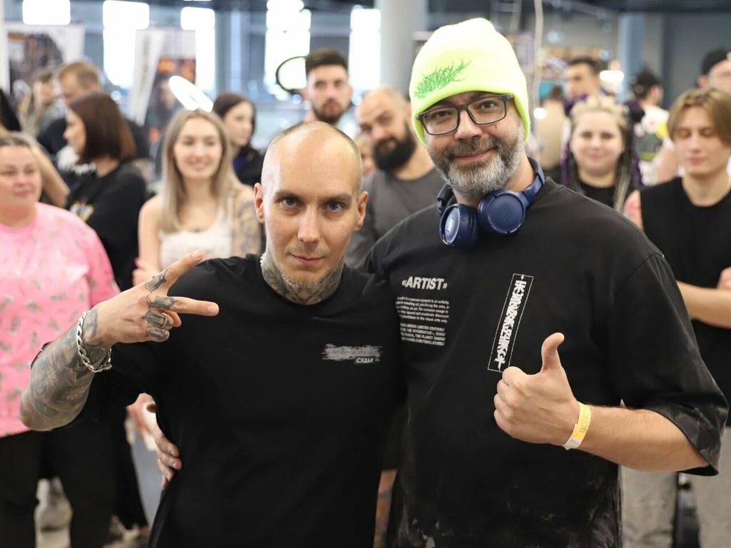 Klinsky tattoo, интерьер
