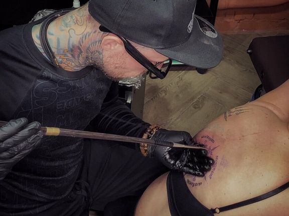 KolesnikTattoo Art, интерьер