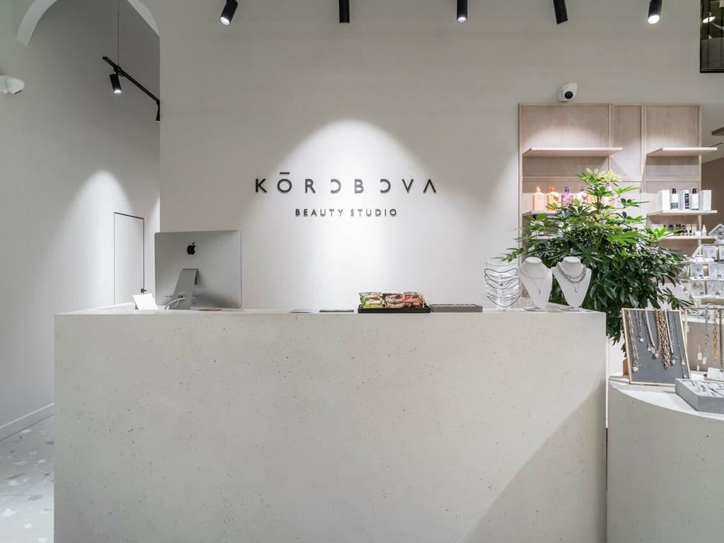 Korobova студия красоты, интерьер