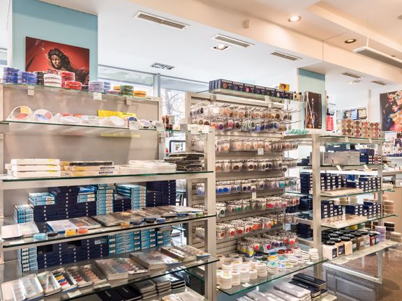 Kryolan, интерьер