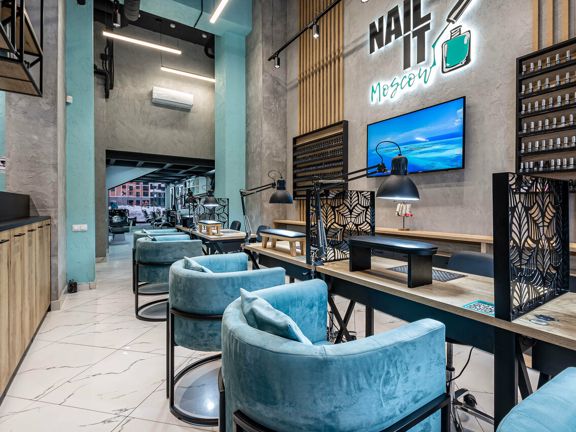 Лаборатория стиля Nail it, интерьер