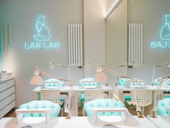 Lak Lab nails, интерьер