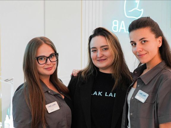 Lak Lab nails, интерьер