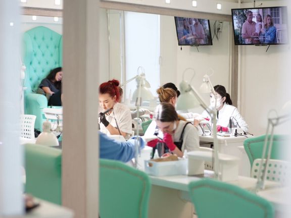 Lak Lab nails, интерьер
