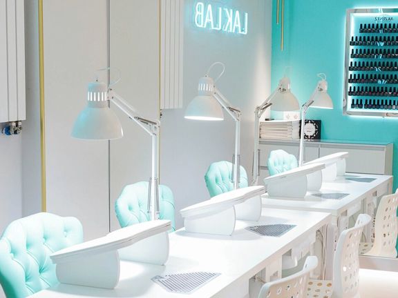 Lak Lab nails, интерьер