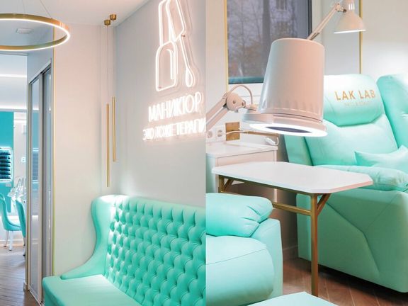 Lak Lab nails, интерьер