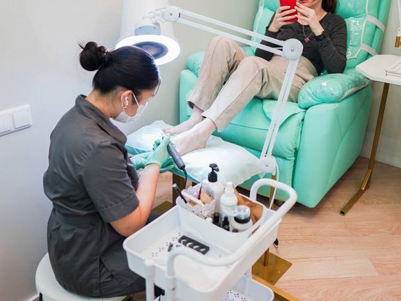 Lak Lab nails, интерьер