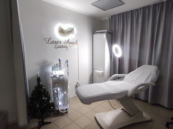 Laser angel, интерьер