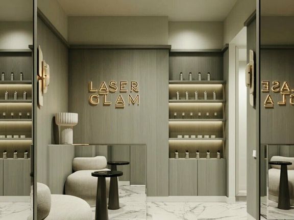 Laser Glam, интерьер