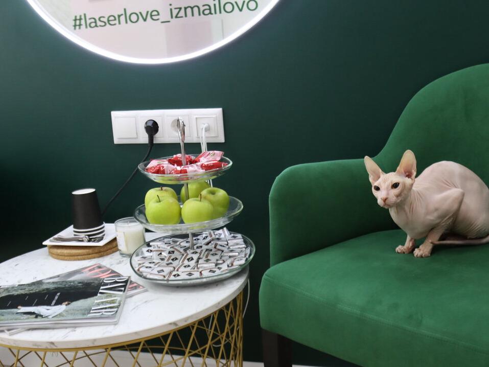 Laser Love, интерьер
