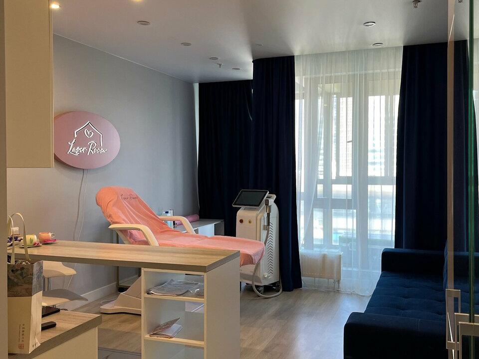 Laser Room, интерьер