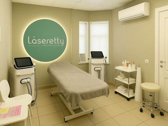 Laseretty, интерьер
